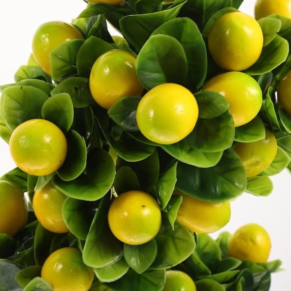 NICEXMAS Small Lemon Tree Artificial Lemon Tree Multi-colored Decoration for Home Decor 1Pack