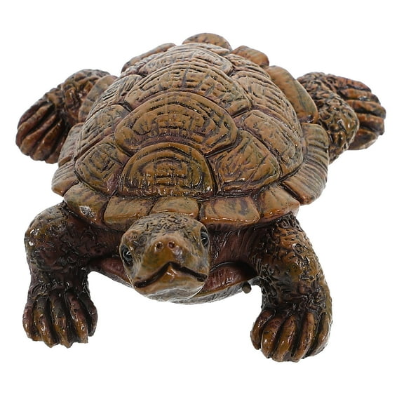 NICEXMAS Resin Turtle Figurine Decoration Realistic Sculpture for Desk Home Decor Multi Color
