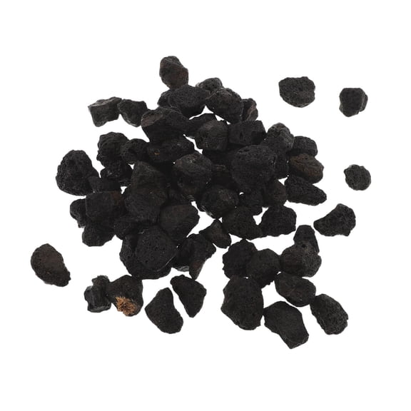 NICEXMAS Stable Black Volcanic Lava Rocks for Aquarium Substrate Promotes Clear Water