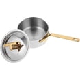 thumbnail image 1 of NICEXMAS Nicexmas Stainless Steel Saucepan - Ergonomic Handle, Rapid Heat, Multi-Use, 1 of 8