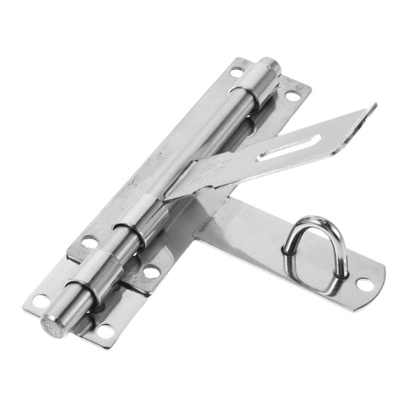 NICEXMAS Stainless Steel Slide Bolt Gate Latch Heavy Duty Door Lock for Outdoor Security and Sliding Doors