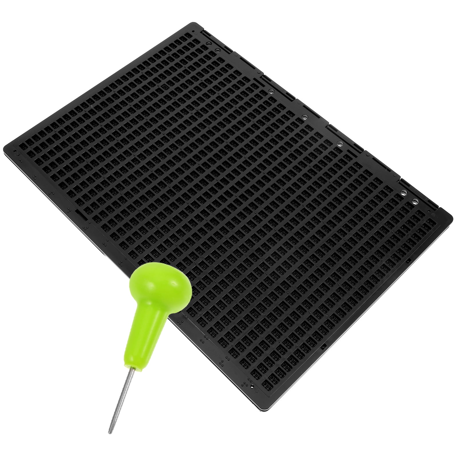 NICEXMAS Braille Sticker Set for Visually Impaired with Writing Plate and Stylus Tablet for Easy Tactile Communication