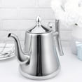thumbnail image 1 of NICEXMAS Stainless Steel Tea Kettle with Built-in Strainer and Glossy Finish for Kitchen Use, 1 of 8