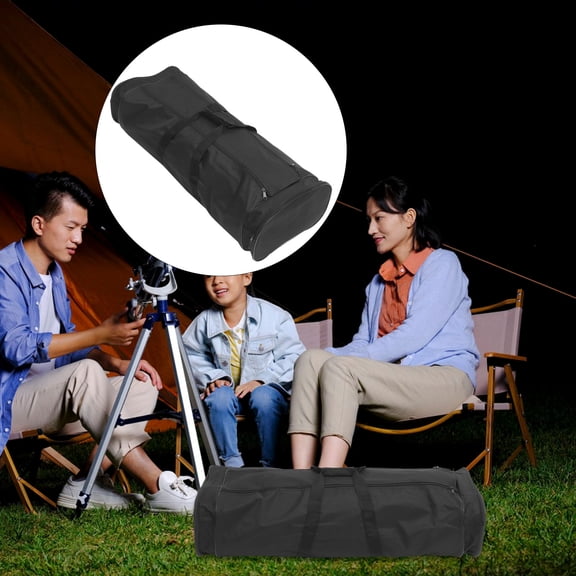 NICEXMAS Portable Telescope Case Black 1Pc 33.1x12.6x7.9in