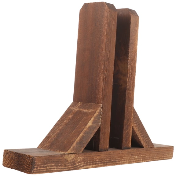 NICEXMAS Nicexmas Detachable Screen Base, Brown, Versatile for Room Dividers and Fences
