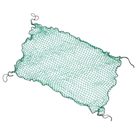 NICEXMAS Heavy Duty Universal Cargo Net Green Trailer Cover with Tight Woven Mesh for Secure Load