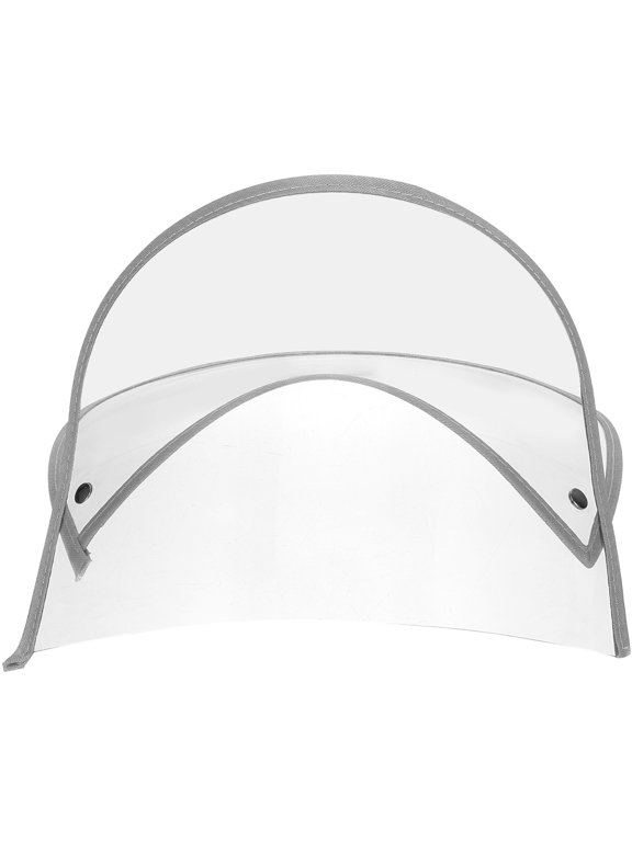Raincoat Hat Shield Transparent Face Protector for Rain Poncho Hood