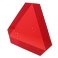 thumbnail image 1 of NICEXMAS Reflective Triangle For The Car 1Pack Red PVC Slow Moving Vehicle Indicator, 1 of 8