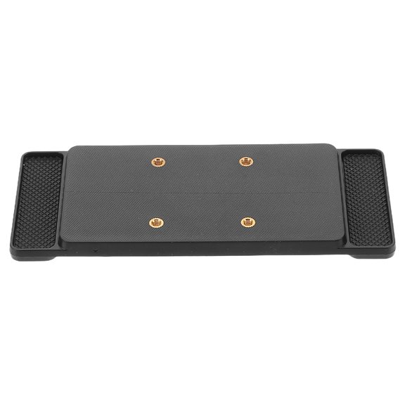 NICEXMAS Universal Mounting Plate Dash Cam Mount with Continuous Recording Black ABS 1Pack
