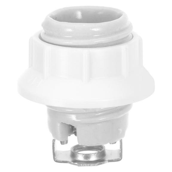 NICEXMAS Universal White Ceramic Light Socket Replacement for Pendant Lights and Ceiling Fans