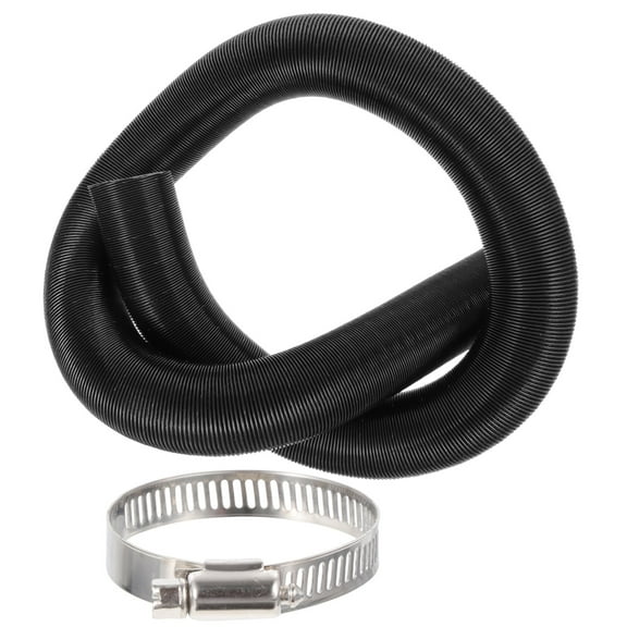 NICEXMAS Heating Duct Heater Pipe Air Conditioning Duct Black Plastic Foil 1Set