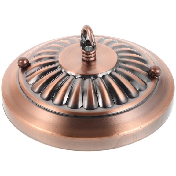 NICEXMAS Vintage Golden Ceiling Light Decorative Plate with Strong Load Capacity Easy Install Pendant Lighting Hook