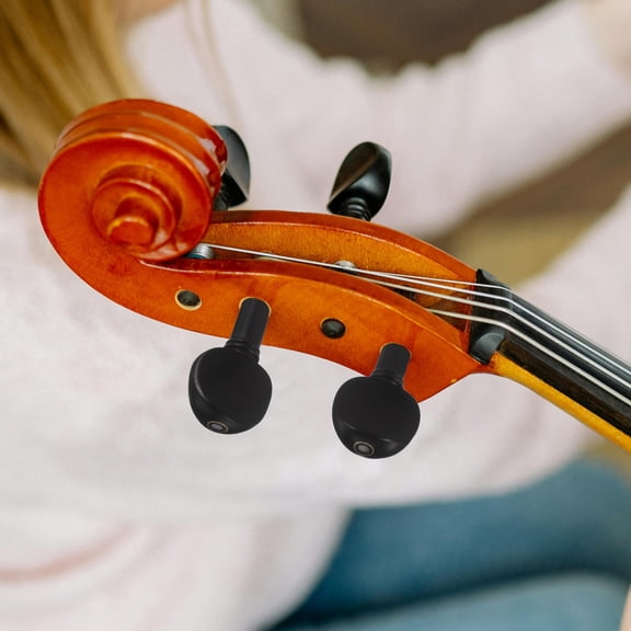 NICEXMAS Black Ebony Violin Tuners Stable Tuning for Violin Nicexmas 4Pcs