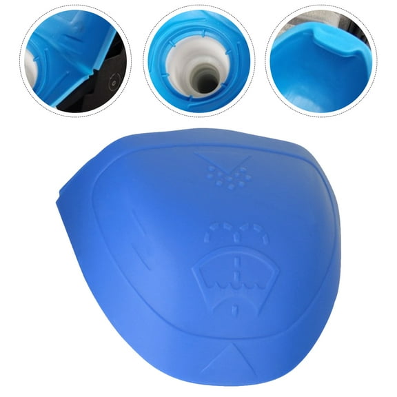 NICEXMAS Sky Wiper Fluid Reservoir Cap Washer Fluid Cover Round Plastic 1 Set Replacement