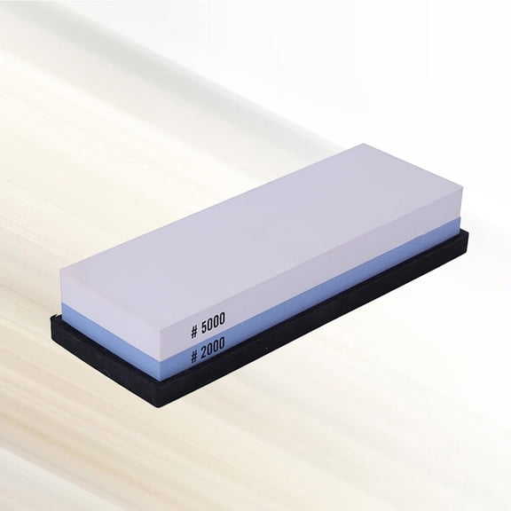 NICEXMAS Abrasive Sharpening Stone, White, Excellent Performance for Kitchen and More
