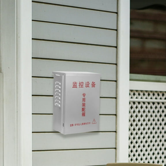 NICEXMAS Stainless Steel Foundation Box Weatherproof Power Distribution for Outdoor Applications