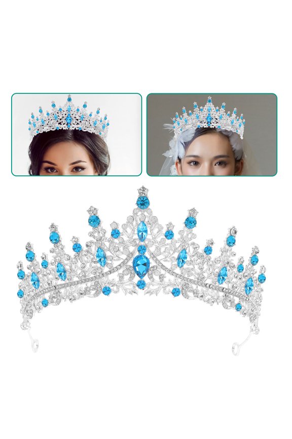 Sky Rhinestone Bridal Headband for Weddings, Birthdays, Parties & Special Occasion Hair Accessories