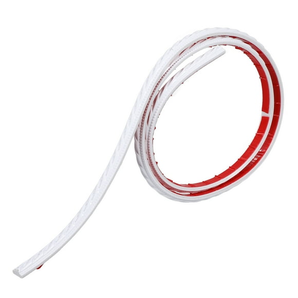 NICEXMAS White Peel Stick Trim Molding Tile Trim Molding Flexible Strip Homeowners 1 Roll