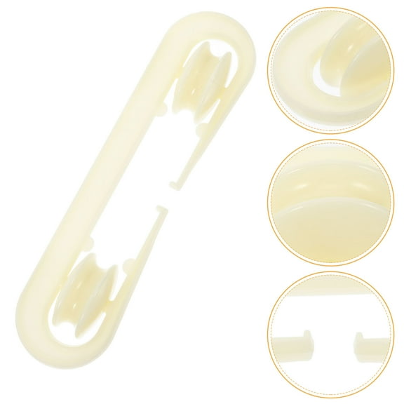 NICEXMAS Beige ABS Plastic Clothesline Separator Spreader for Efficient Home Clothes Line Organization and Management