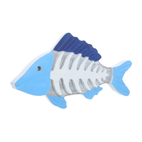 NICEXMAS Nicexmas Wooden Fishbone Wall Art, Multi Color, Safe Wood Material, Versatile Home Decoration