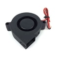 thumbnail image 1 of NICEXMAS Black Dc 12V 3D Printer Cooling Fan Oil Bearing Low Noise for Heatsinks, 1 of 1