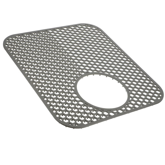 NICEXMAS Nicexmas Heat-Resistant Silicone Sink Mat Dark Grey for Kitchen Use