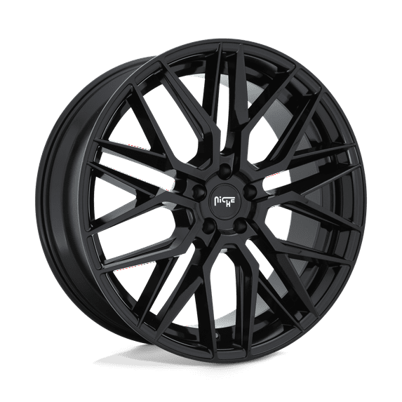 NICHE GAMMA 22X9 GLOSS BLACK WHEEL