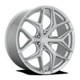 thumbnail image 1 of NICHE M233 VICE SUV 24X10 6X139.7 30ET 66.5CB GLOSS SILVER BRUSHED WHEEL, 1 of 3