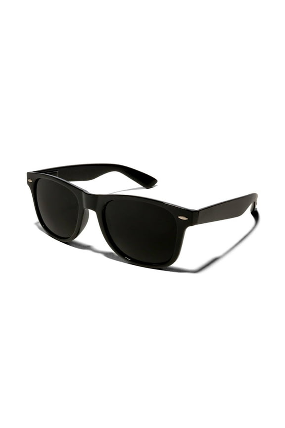 NICK Super Dark Glossy Frame Sunglasses