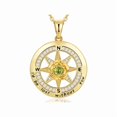 thumbnail image 1 of NICKSUN 18K Gold Plated Stainless Steel Compass Necklace for Women Jewelry For Her I'd Be Lost Without You Girlfriend Birthday Gifts for Her Valentines, 1 of 6
