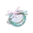 thumbnail image 1 of NICKSUN 2pcs Mother Daughter Bracelets, Natural Healing Crystal Stone Beaded Bracelet Adjustable for Mom Mother Daughter Mother's Day Gifts Jewelry, 1 of 7