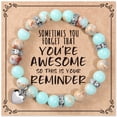 thumbnail image 1 of NICKSUN Beaded Bracelets for Women, Inspirational Heart Bracelet for Women, Natural Gemstone Love Bracelets, Trendy Jewelry Gifts for Mom, Daughter, Wife, Sister, Friend Birthday Mother's Day, 1 of 19
