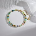 thumbnail image 1 of NICKSUN Beaded Pearl Bracelet for Women Dainty Baroque Pearl Bracelet Gold Bead Bracelets for Women, Adjustable, Handmade Bracelet, 1 of 14