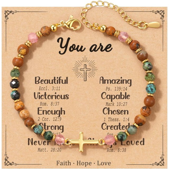 NICKSUN Best Friend Gift for Women, Birthday Confirmation Baptism Easter Gifts for Woman, Bestie Friendship Bracelets, Unique Birthday Gifts for Sister Mom Grandma Daughter