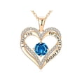 thumbnail image 1 of NICKSUN Birthday Gifts for Women, Necklace for Women, Mom Birthday Valentines Mothers Day Gifts, Girlfriend Necklaces, Daughter Heart Jewel, Anniversary for Her, 1 of 6