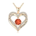 thumbnail image 1 of NICKSUN Birthday Gifts for Women, Necklace for Women, Mom Birthday Valentines Mothers Day Gifts, Girlfriend Necklaces, Daughter Heart Jewel, Anniversary for Her, 1 of 6