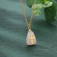 thumbnail image 1 of NICKSUN Cross Necklace for Women 14K Gold Plated Crystal Pendant Necklace Handmade Gem Necklaces Dainty Gold Necklaces for Women Trendy, 1 of 11