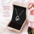 thumbnail image 1 of NICKSUN Cubic Zirconia Heart Necklace for Women • 14K Gold Plated Non Tarnish Wedding Jewelry • Heart Shaped Pendant Necklaces, 1 of 23