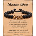 thumbnail image 1 of NICKSUN Gifts for Men Bracelets, Stone Beads Braided Rope Meaningful Bracelet, Mens Adjustable Bracelets Birthday/Valentines Day/Easter Gifts for Men Husband Boyfriend Father, 1 of 6