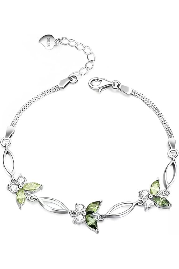Gifts for Women Butterfly Bracelet,Adjustable Charm Bracelets Jewelry Present for Women,Anniversary Holiday Christmas Birthday Gifts for Mother Wife Daughter