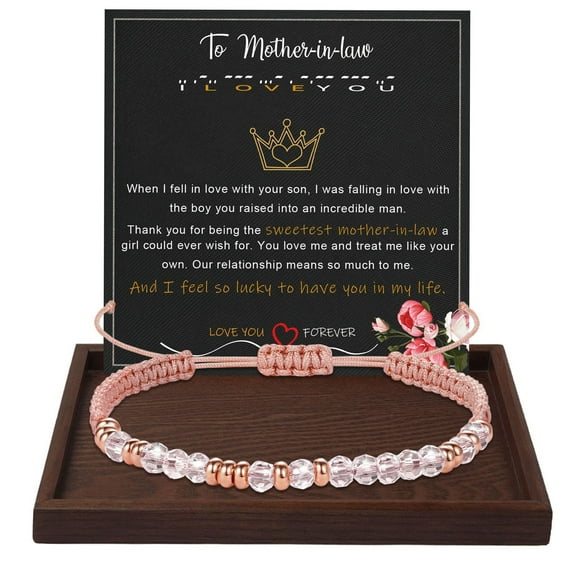 NICKSUN Handmade Gemstone Beaded Strand Bracelets for Women Dainty Adjustable Charm String Braided Boho Seed Beads Friendship Bracelets Fashion Jewelry Gift