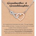 thumbnail image 1 of NICKSUN Infinity Love Heart Necklace Dainty Jewelry Birthday Anniversary for Women Mom Her Wife Lady, Adjustable Chain, 1 of 13