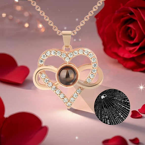 NICKSUN Mothers Day Gifts for Mom from Daughter Heart Mother Daughter Necklace Flower Pendant Necklace Birthday Christmas Gift for Mom