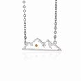 thumbnail image 1 of NICKSUN Mustard Seed Necklace - Faith for Women, Jewelry Christian Inspirational Gifts of Snowy Mountain Necklace, 1 of 17