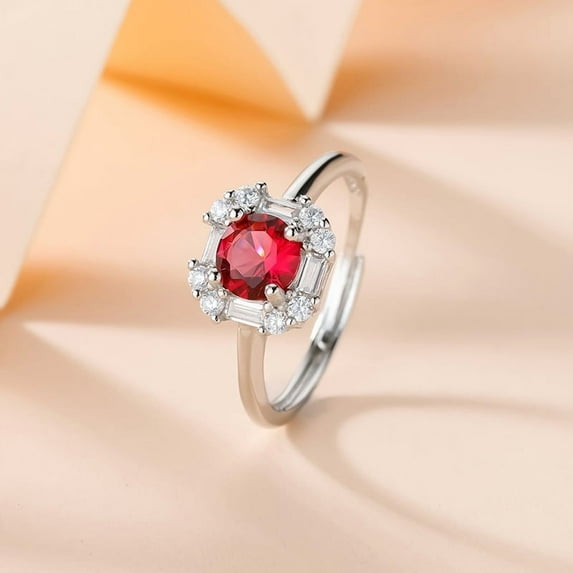 NICKSUN Women's Simple Heart Pendant Necklace, Birthstone Luxury Necklace, Set With Sparkling White Cubic Zirconia, Fashion Jewelry Suitable For Women as Gift For Birthday And Anniversary