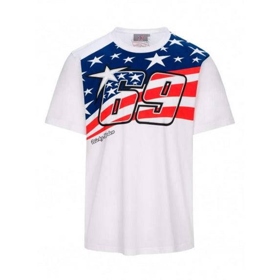 NICKY HAYDEN - 69 - WHITE T-SHIRT