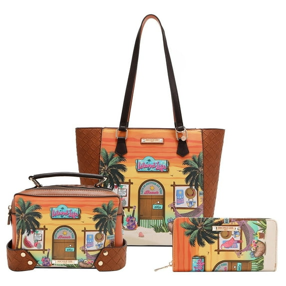 NICOLE LEE SUN AND SAND 3 PIECE SET