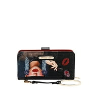 NICOLE LEE WALLET SIGNATURE BIFOLD WALLET WRISTLET