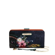 NICOLE LEE WALLET SIGNATURE BIFOLD WALLET WRISTLET