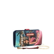 NICOLE LEE WALLET SIGNATURE BIFOLD WALLET WRISTLET